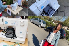Nähmaschinen-Spende AWO 2020