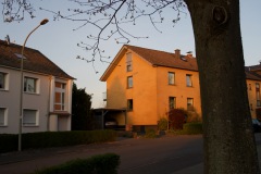 Sonnenuntergang in der Südstadt 2020